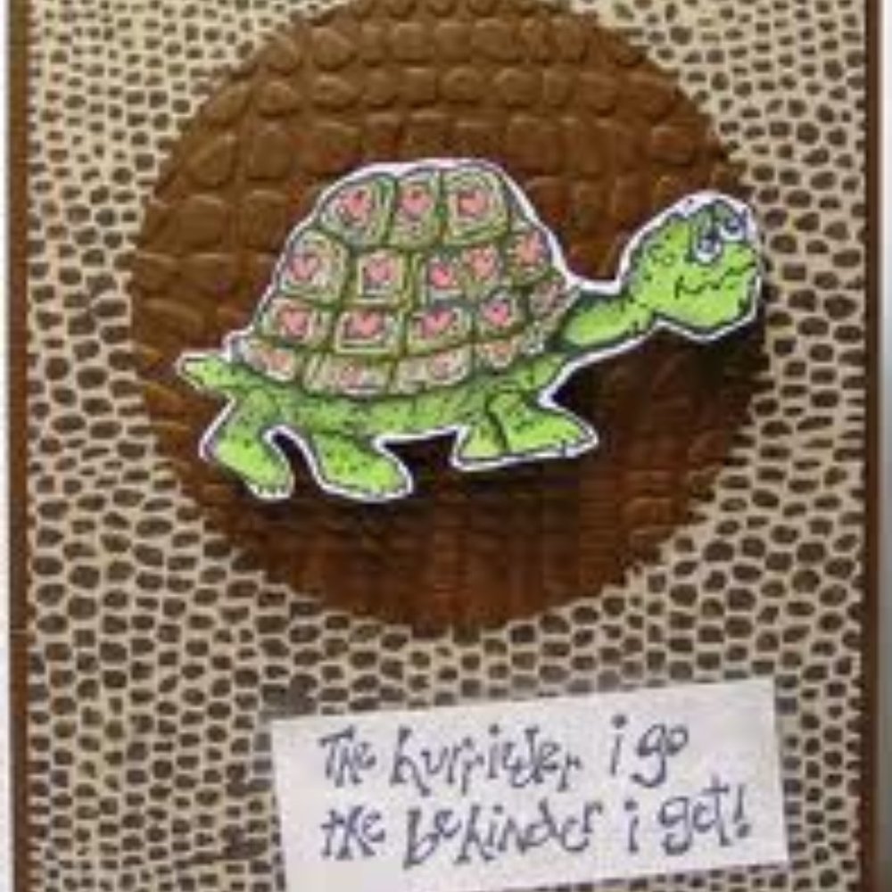 Cuttlebug 4” x 6” REPTILE SKIN embossing folder